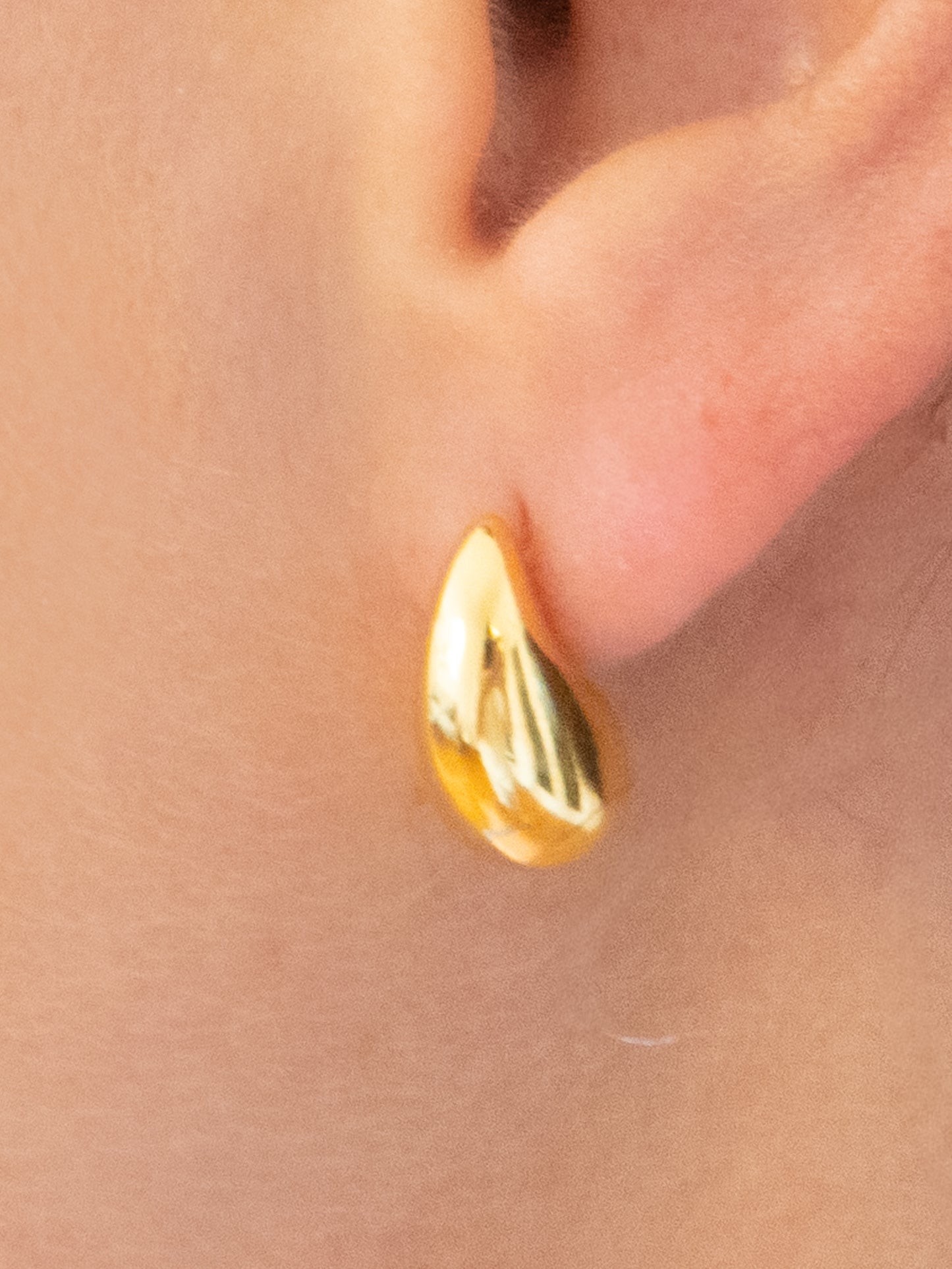 Teardrop Stud Earrings