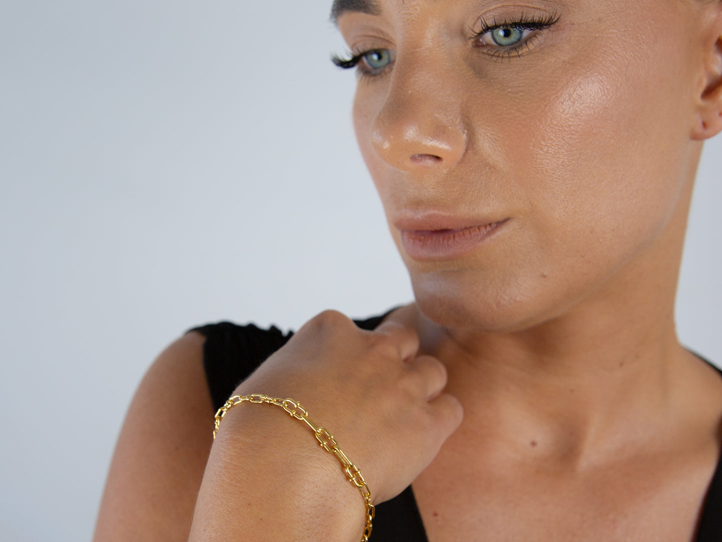 Paperclip Chain Bracelet