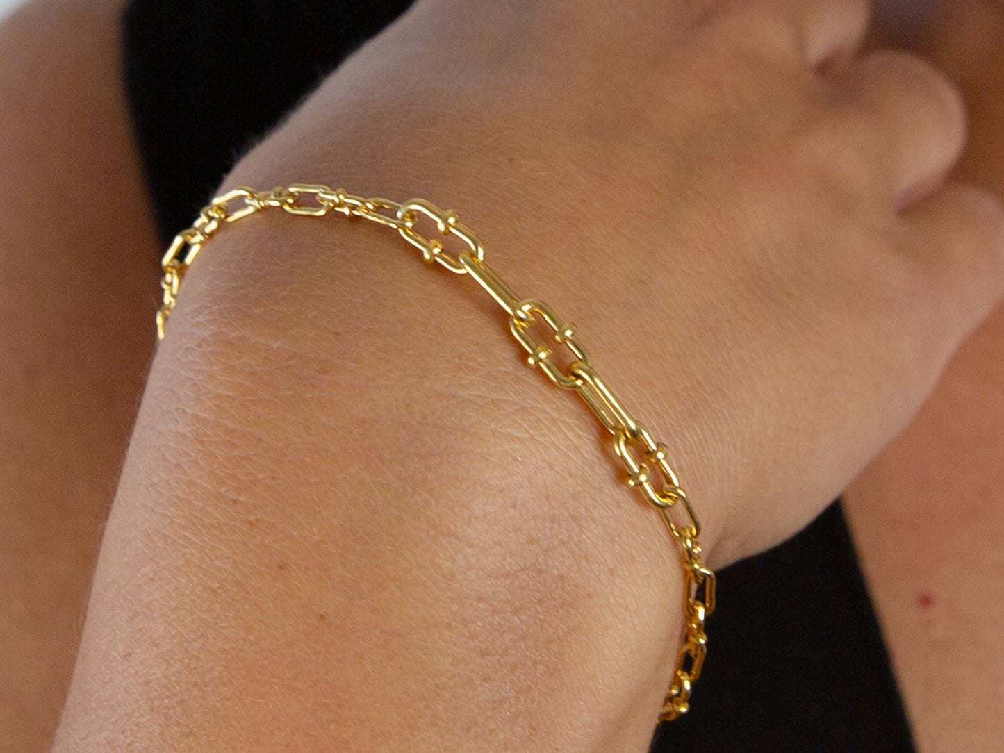 Paperclip Chain Bracelet