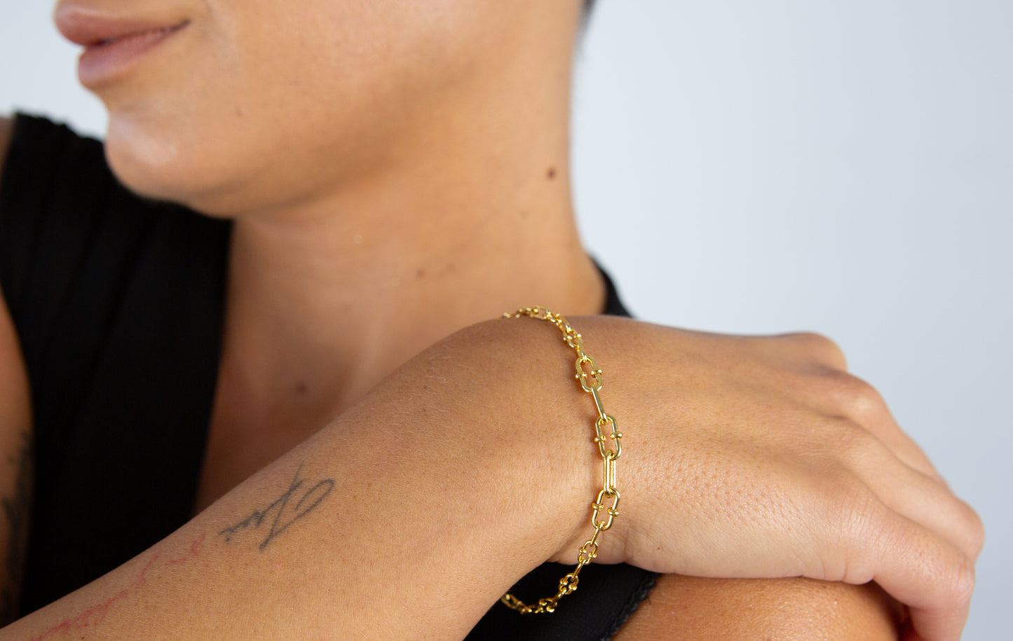 Paperclip Chain Bracelet