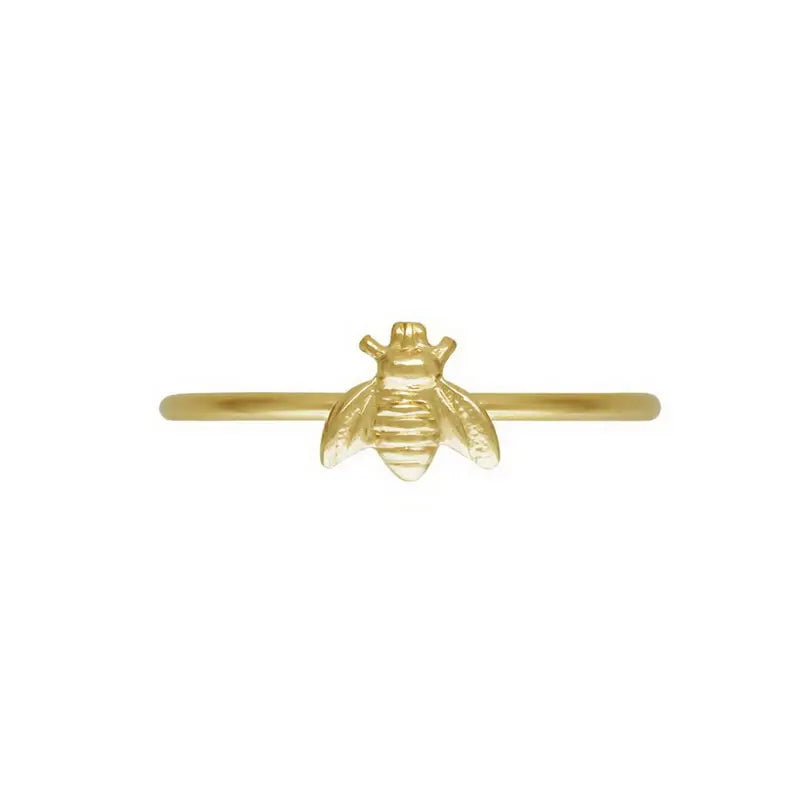 RING WITH BEE