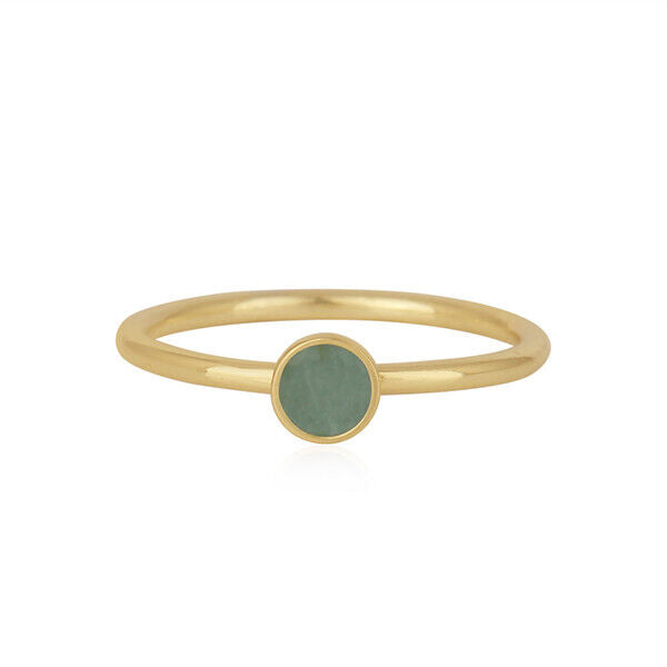 BOHO CHALCEDONY RING