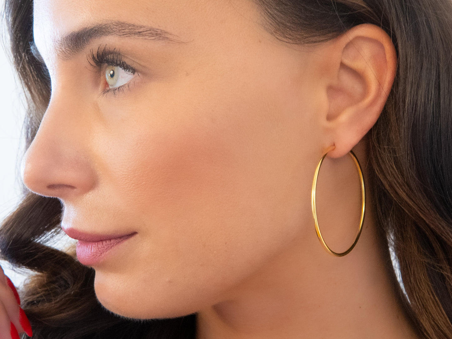 Extra Large Classic Hoop Earrings
