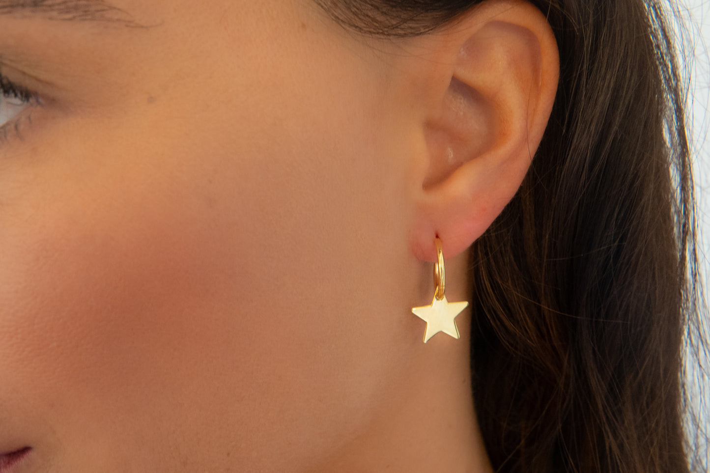 Star Studs in Four Sizes