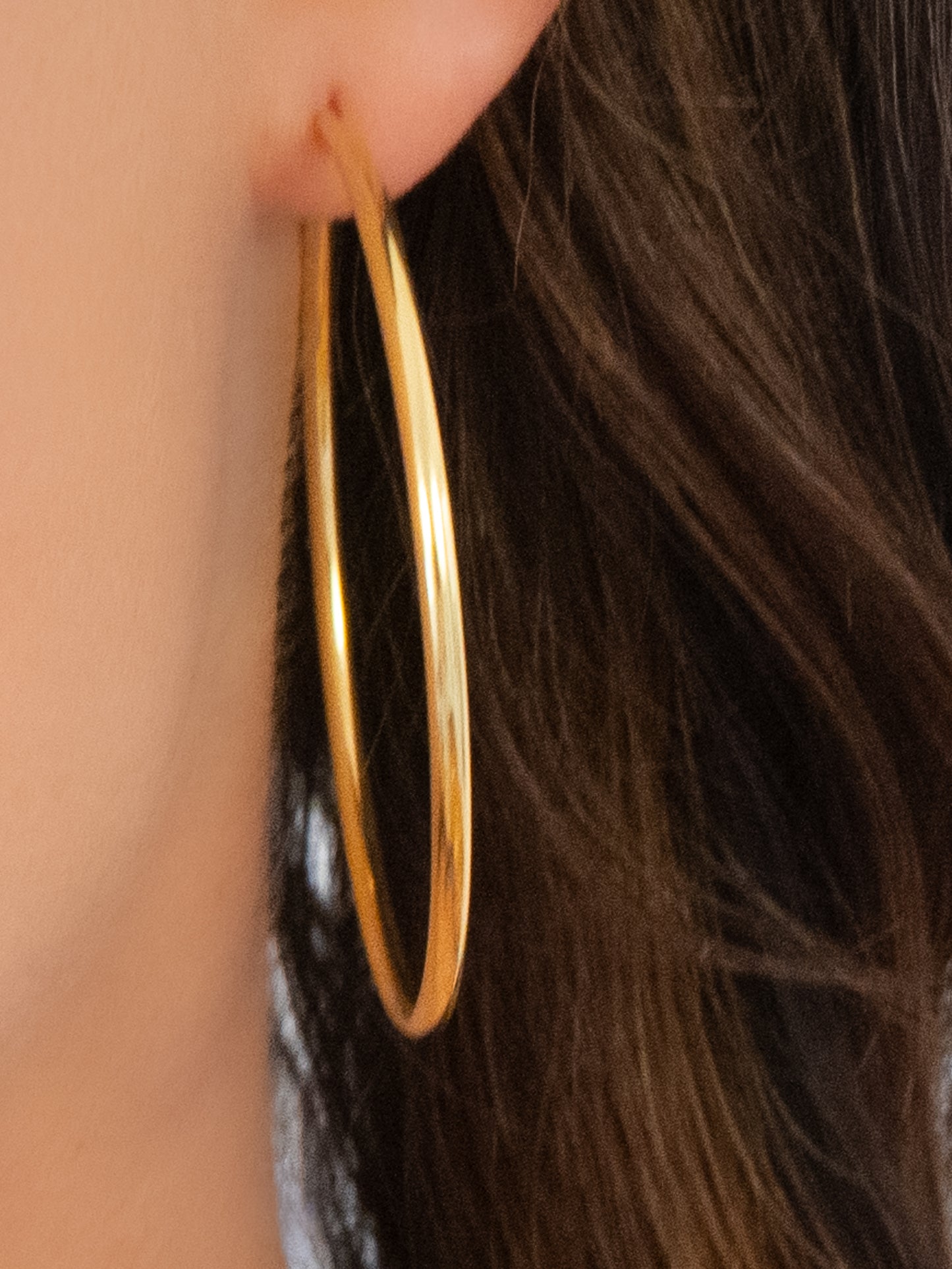 Extra Large Classic Hoop Earrings
