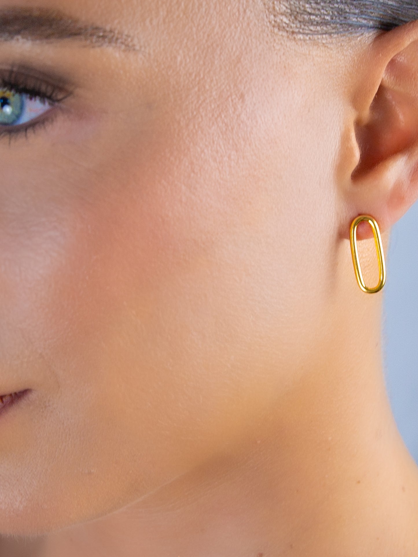 Long Rectangle Studs