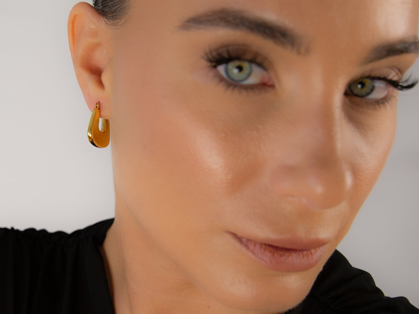 Chunky Rectangle Hoops