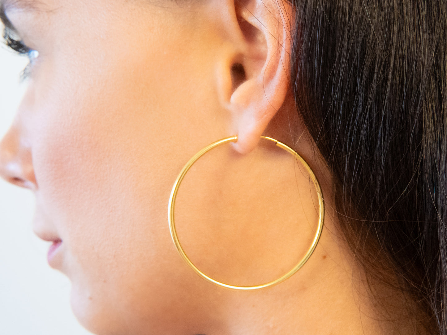 Extra Large Classic Hoop Earrings