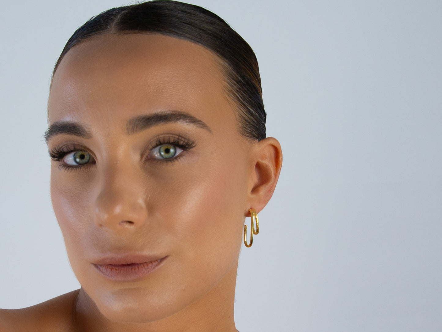 Rectangle Double Hoops
