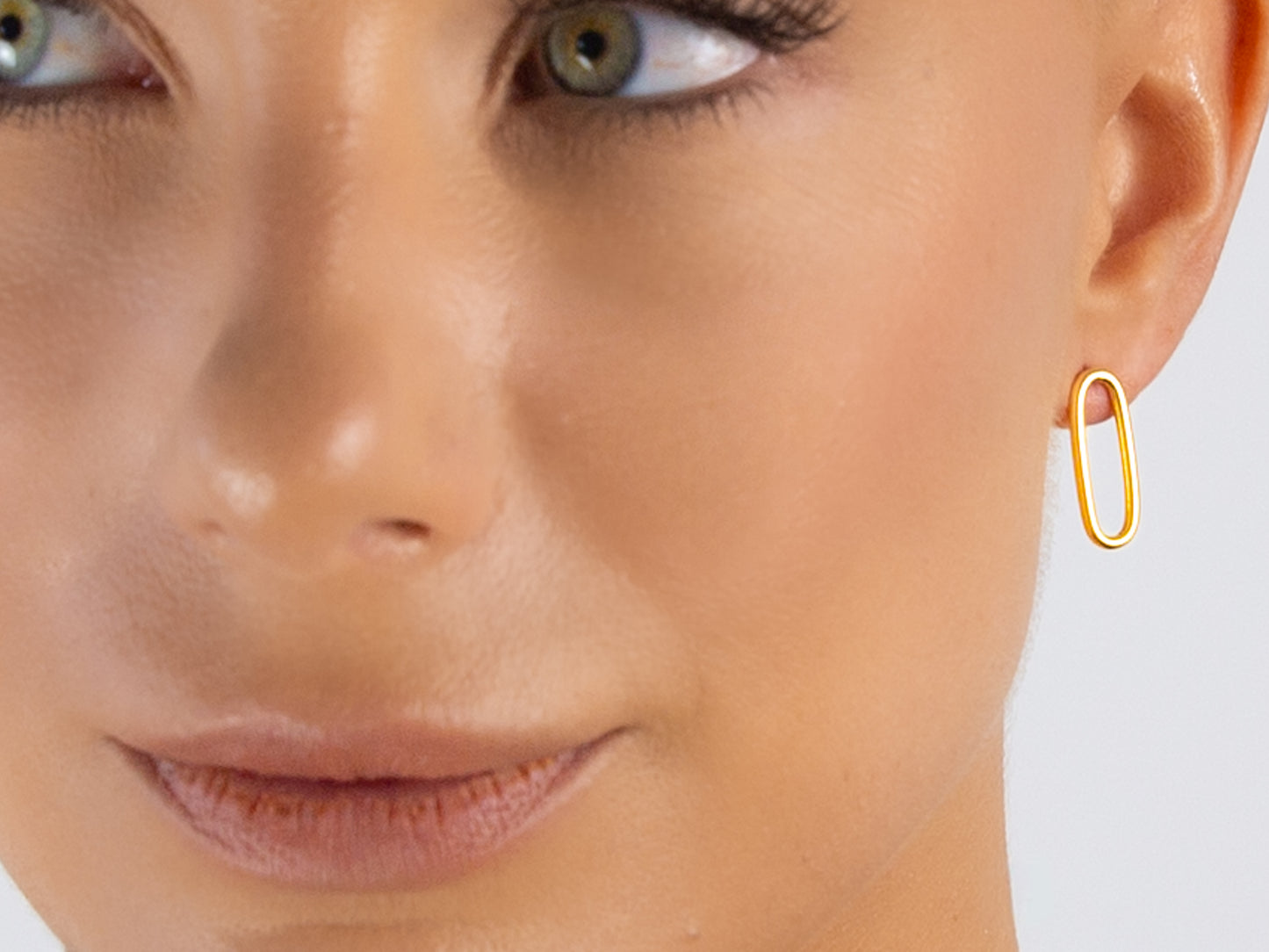 Long Rectangle Studs