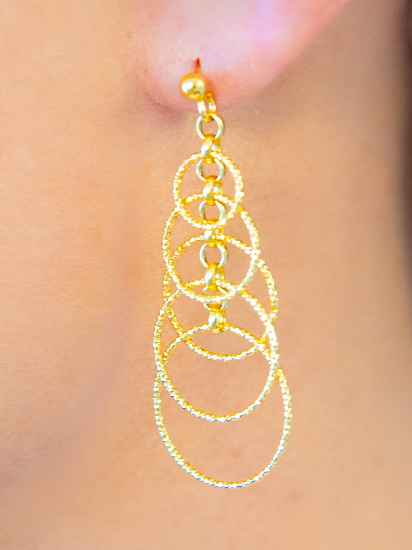 Dangle Rings Earrings