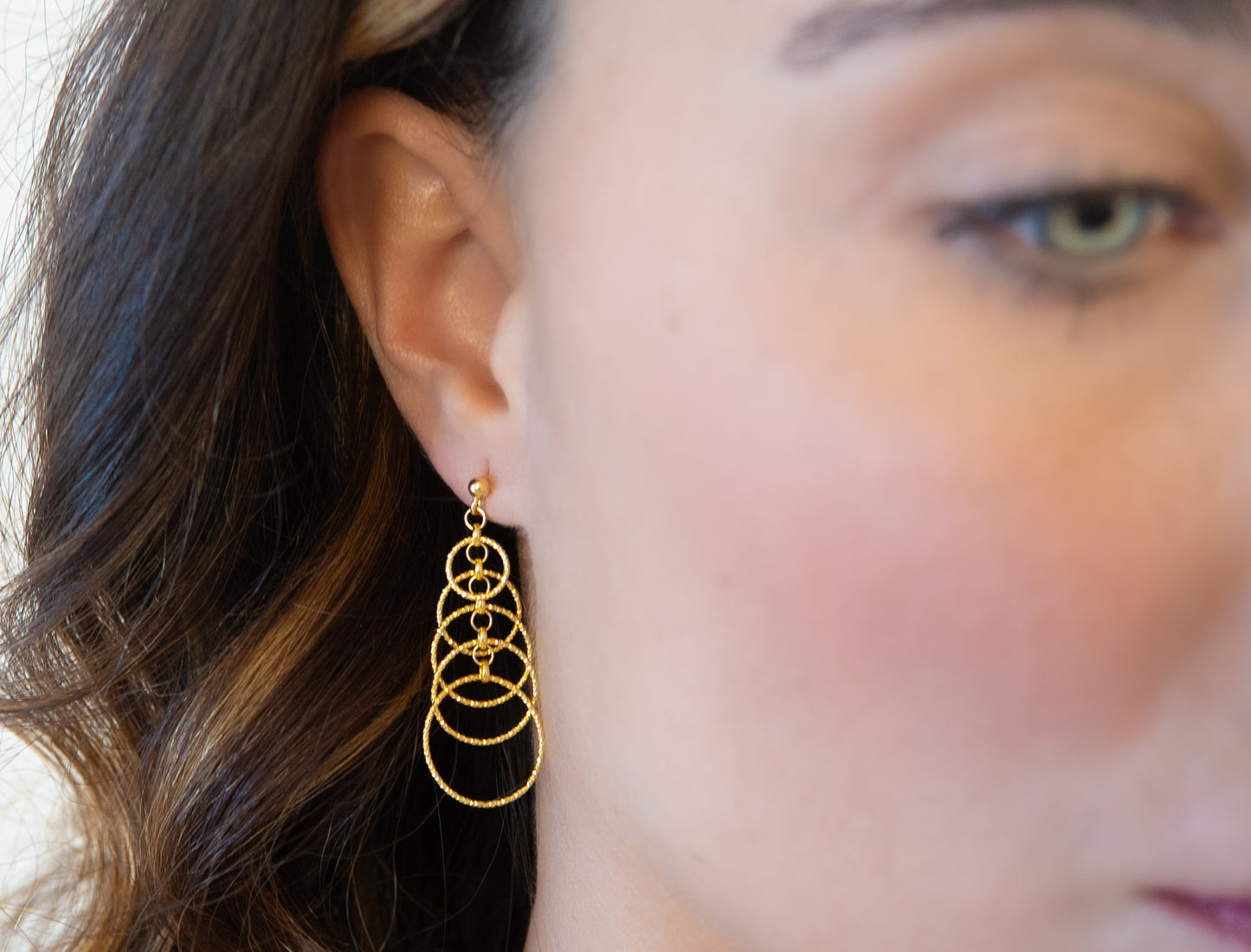 Dangle Rings Earrings