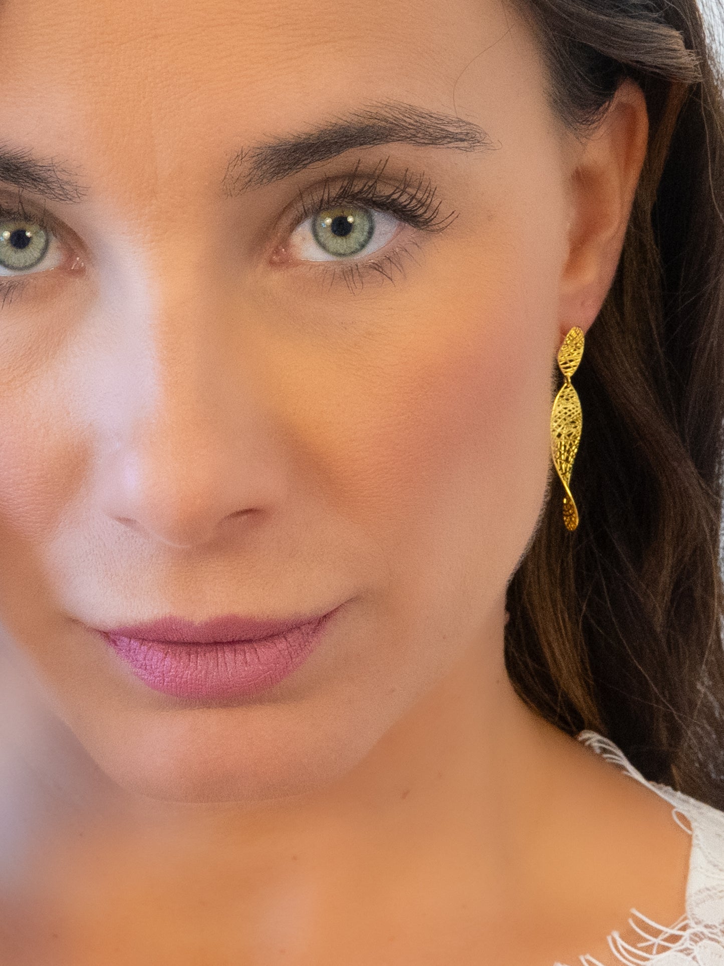 Long Abstract Earrings
