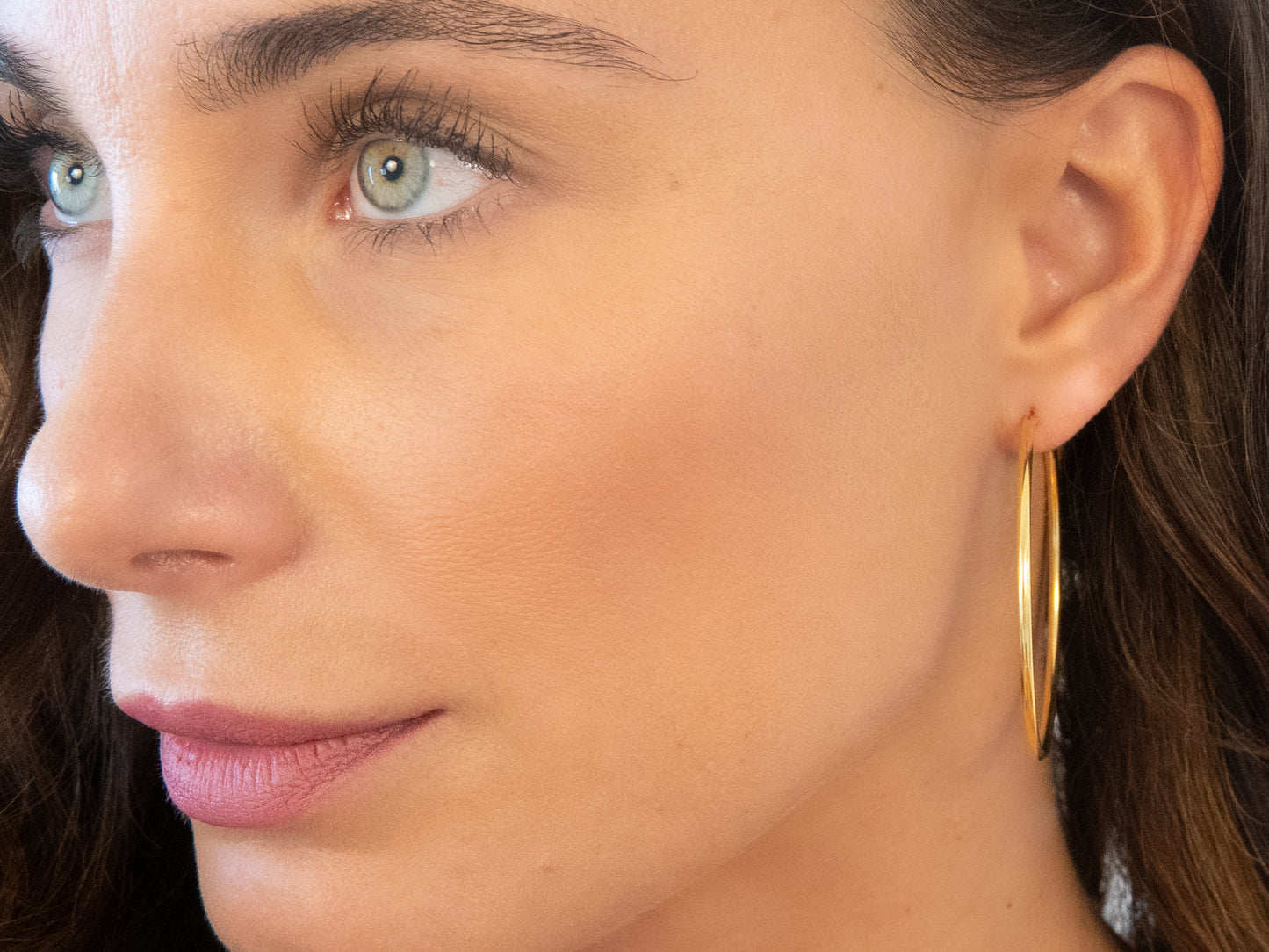 Extra Large Classic Hoop Earrings