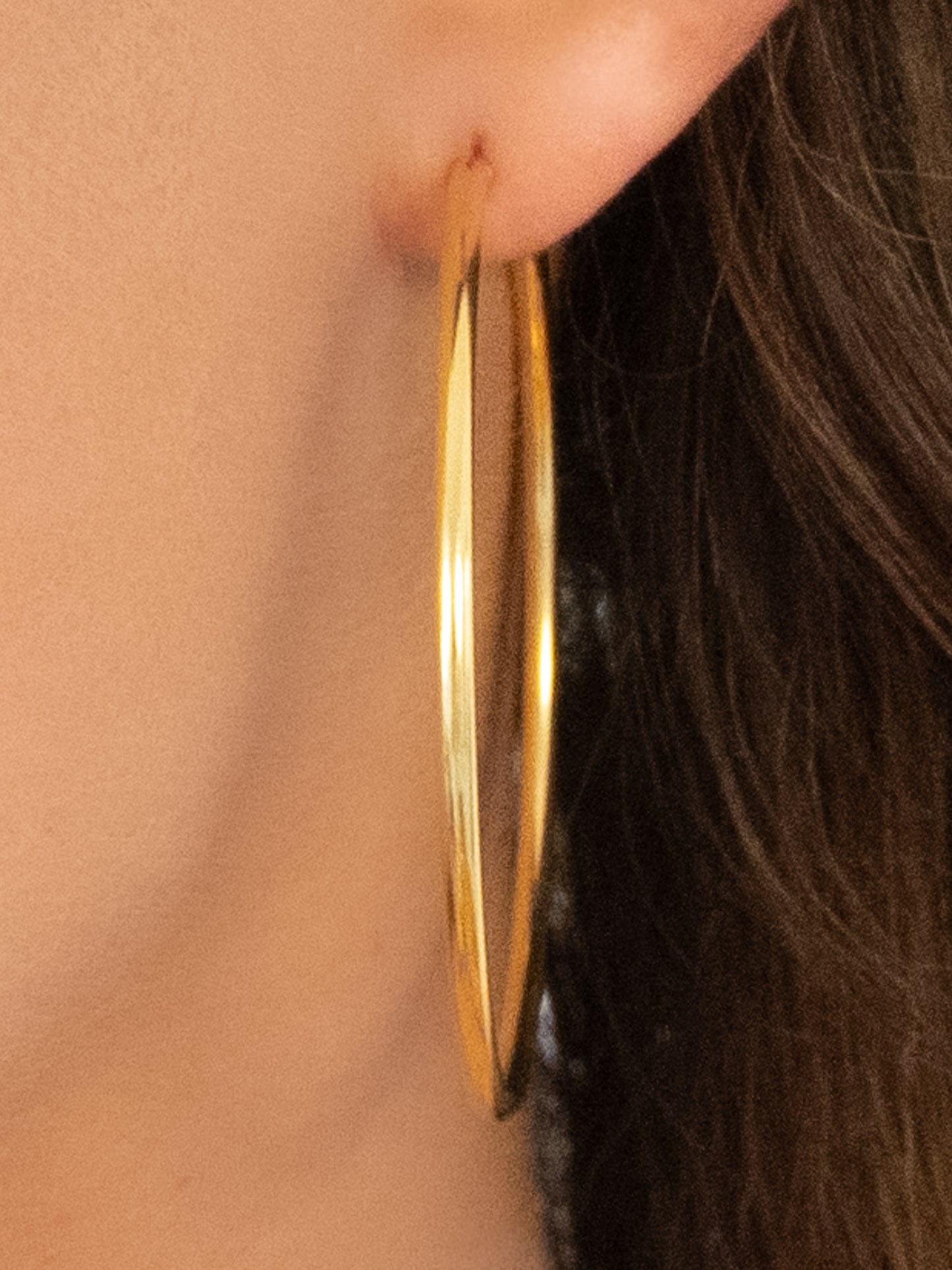 Extra Large Classic Hoop Earrings