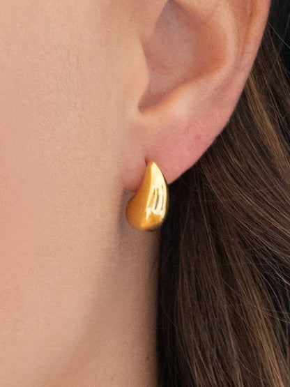 Teardrop Stud Earrings