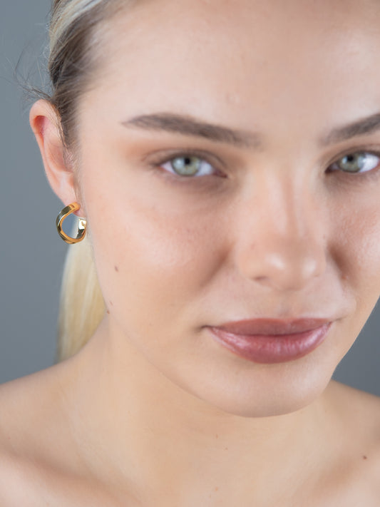 Abstract Curved Hoops