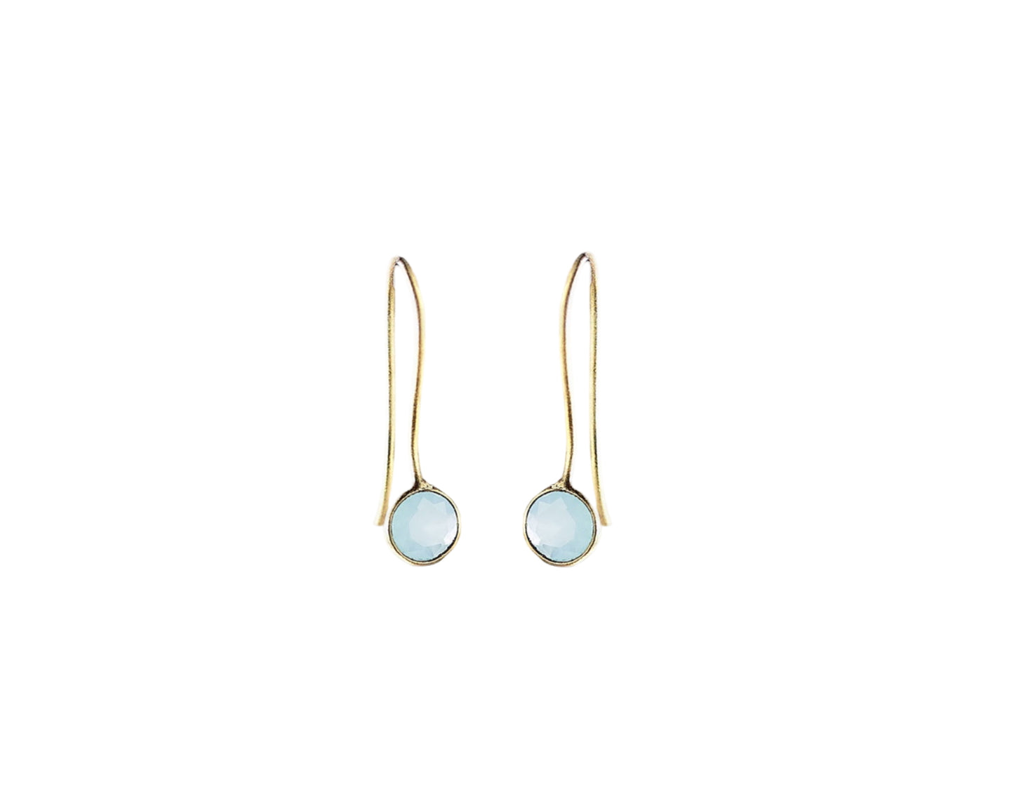 BOHO AQUAMARINE EARRINGS