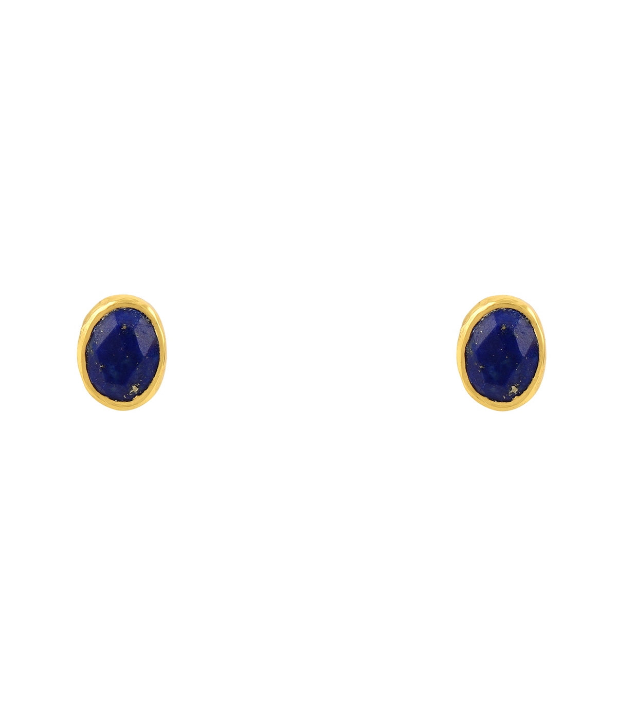 SMALL BOHO LAPIS STUDS