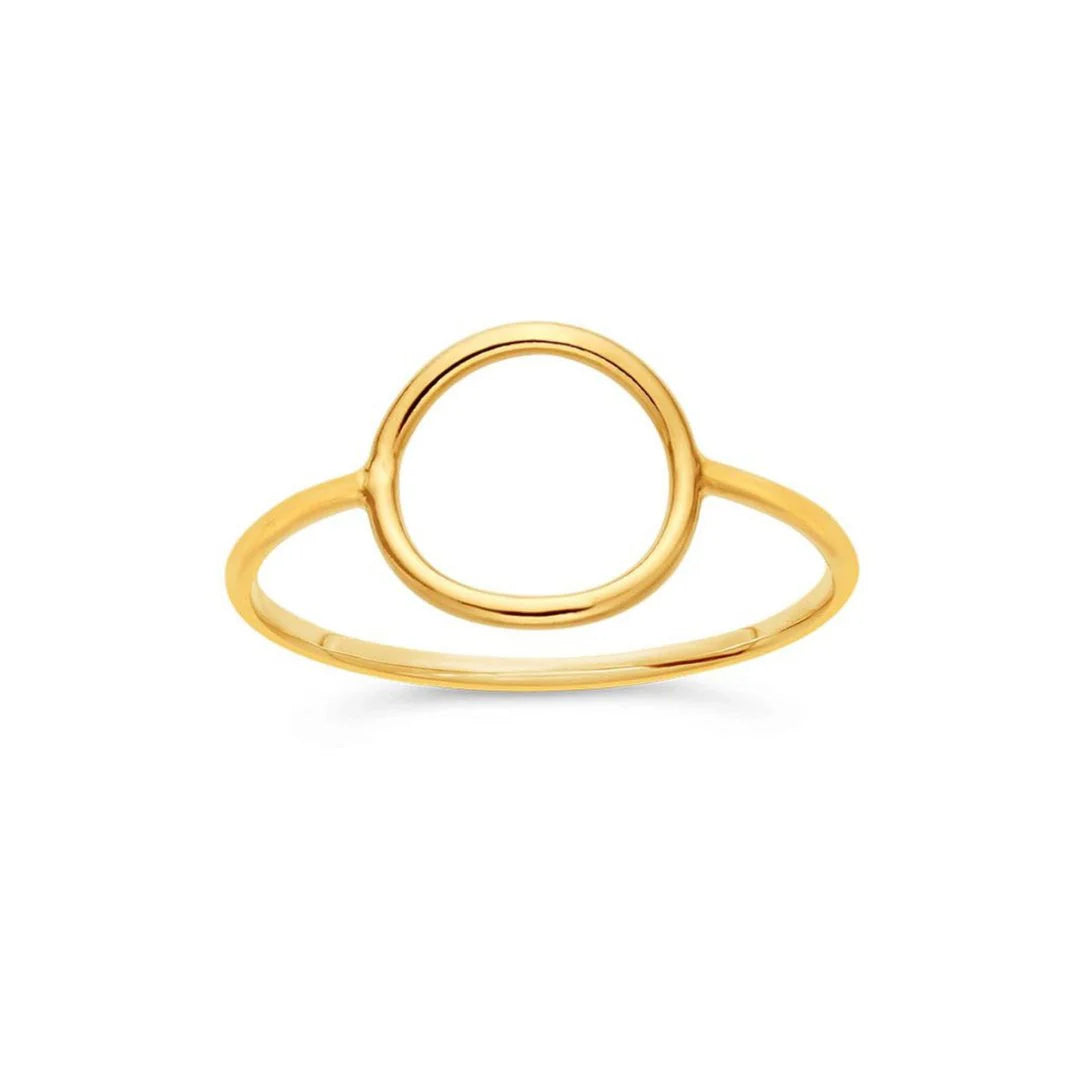 BAGUE AVEC CERCLE OUVERT