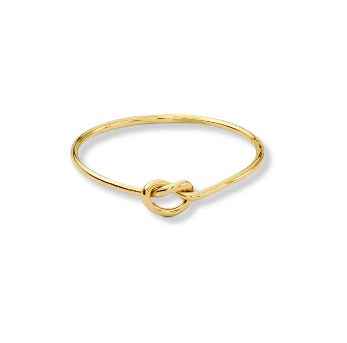 RING WITH LOVE KNOT