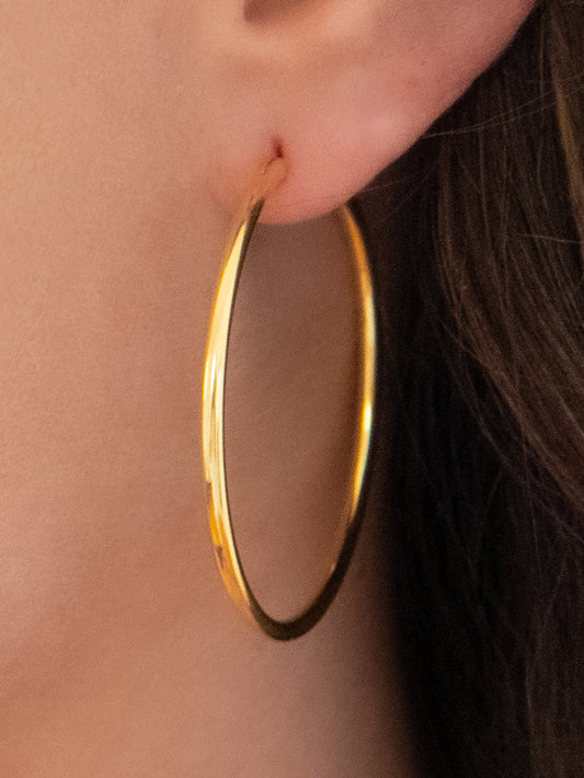 Large Classic Hoops