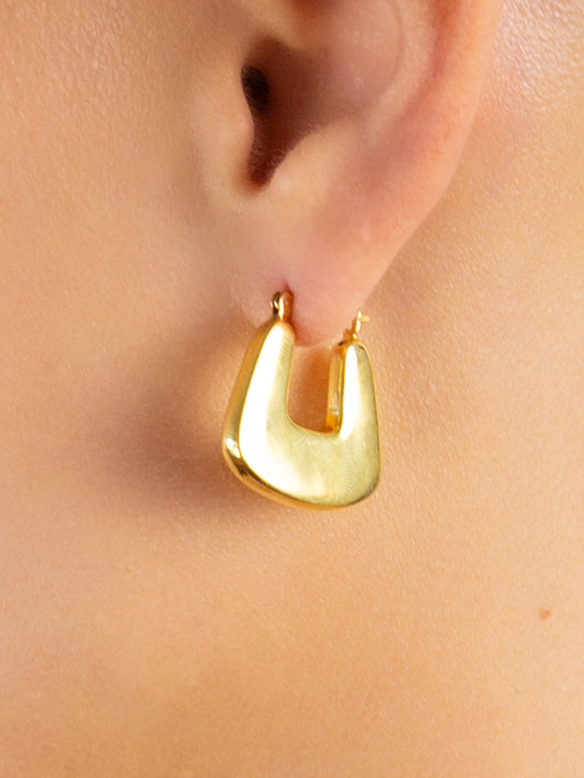 Chunky Rectangle Hoops