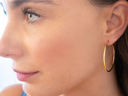 Large Classic Hoops