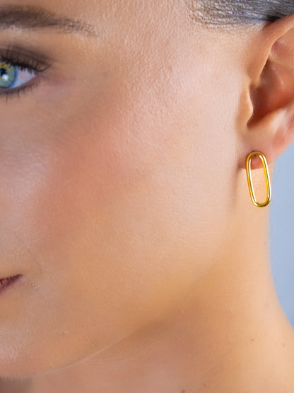 Long Rectangle Studs