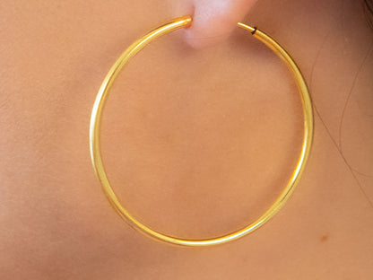 Large Classic Hoops