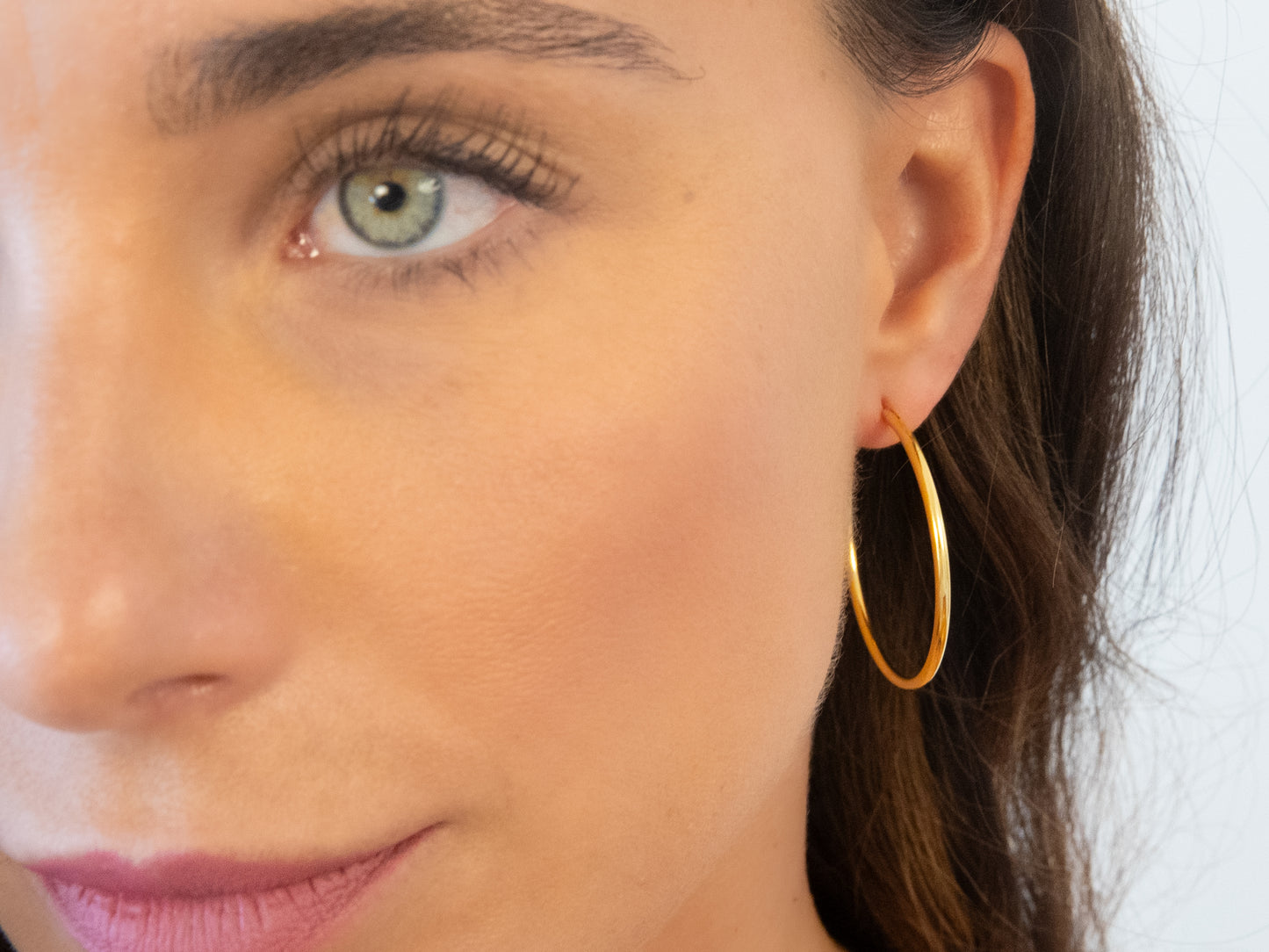 Large Classic Hoops