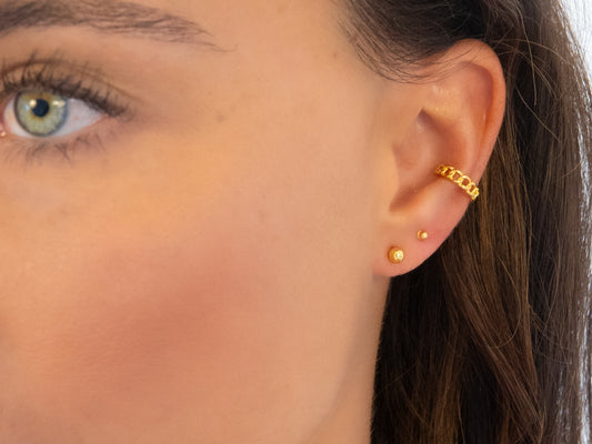 Bead Studs in Three Sizes