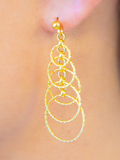 Dangle Rings Earrings