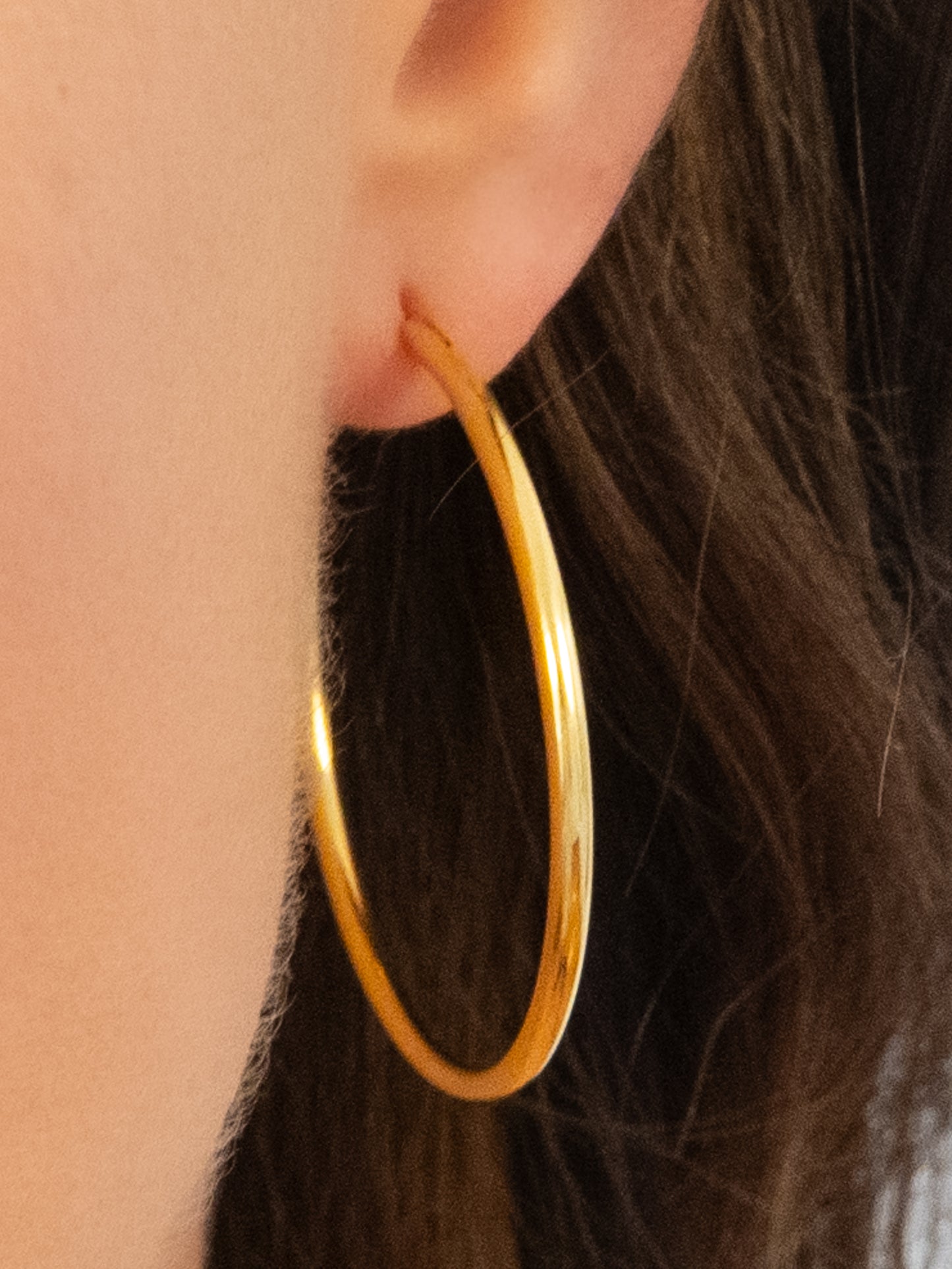 Large Classic Hoops