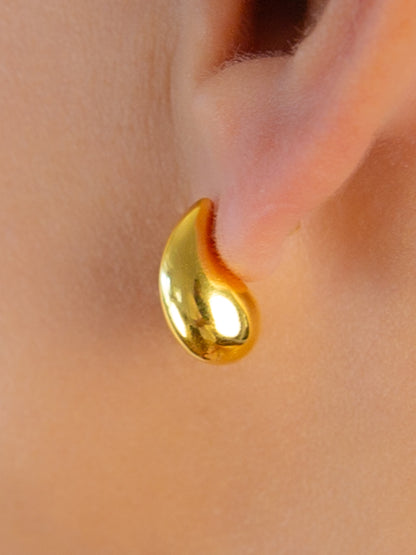 Teardrop Stud Earrings